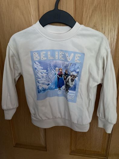 M&S Frozen Girls top and leggings aged 3-4 years