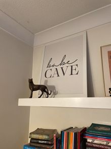 poster framed Babe Cave A3