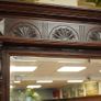 Antique Gothic Revival Oak Hall Console with Mirror Image 3