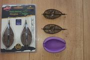 NEW - Size XL - Set of (2x60g) "Douglas" + (2x50g) ,,Aperio'' Mikado Method Feeder Q.M.F. System + Mould - Carp Tench Bream Feeder Method Pellet Dumbells Hybrid Roach