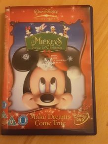 Christmas DVD'S/Three (3) Micky Mouse Disney Christmas DVD's .. Now Price Drop