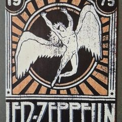 Vintage Style  Metal Sign. Led zeppelin.