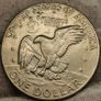 USA United States 1974 D Eisenhower 1 Ike Dollar Apollo 11 Moon  Landing Image 2