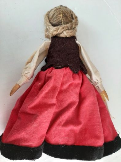 Vintage collectable Wooden Peg Doll