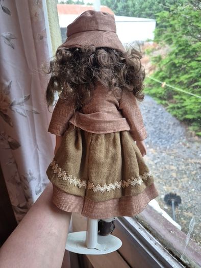 Vintage Irish Doll with Fizzy Hair.