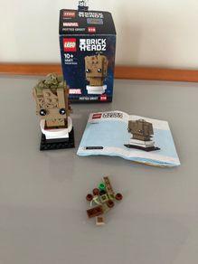 Potted Groot Marvel Lego Bricks Headz