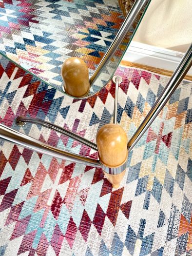 Rare Vintage 80's Japanese Floor Mirror, Dulton, Free Standing, Full Length