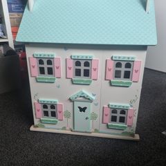 Wooden dolls house