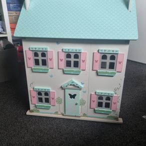 Wooden dolls house