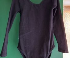 black leotard