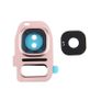 For Samsung Galaxy S7 / S7 Edge Camera Lens Rear Glass Cover & Frame Rose Gold - FHT24SMCL Image 2