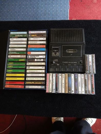 cassettes and player