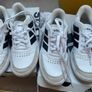 Adidas court block j runners/tennis shoes size 3 and size 4 Image 3