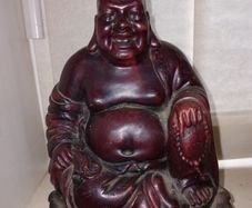 Large Vintage "Laughing Buddha" Figure
