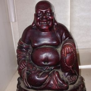 Large Vintage "Laughing Buddha" Figure