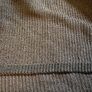 Brand new Dark Grey Semi-Sheer Oversized Knit Top Image 3