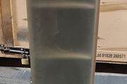 Stylish Tall Cabinet / Shelving Unit with Frosted Glass Door