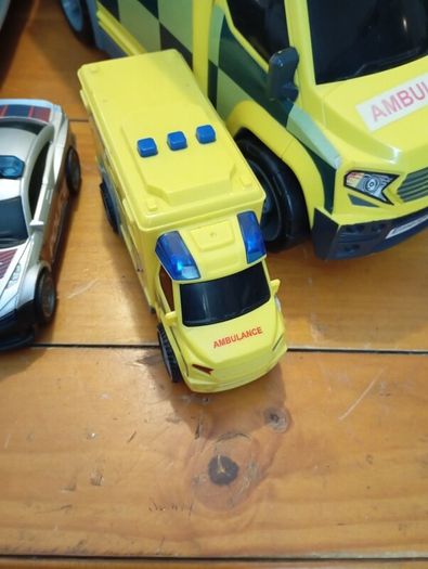 Police cars & ambulances