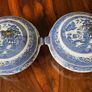 Pr. Willow Pattern Vegetable Tureens, made in ARKLOW Image 9