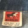 Vintage 1970,s Mustang Denim Jacket S Image 7