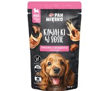 Mr Meaty Wet Dog Food Chunks in Sauce - Veal with Quail (Puppy) 150 g
