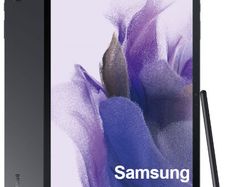 SAMSUNG Galaxy Tab S7 FE 12.4" WI-FI Tablet - 64 GB, Mystic Black (New Open Box)