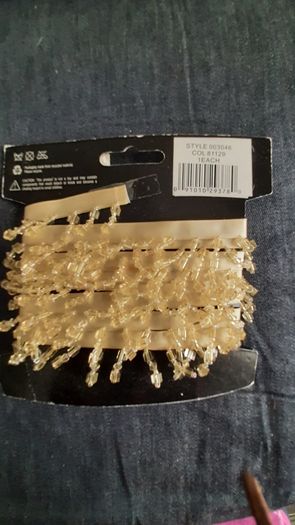 Beaded trimmings