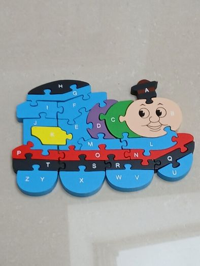 Double sided wooden puzzle