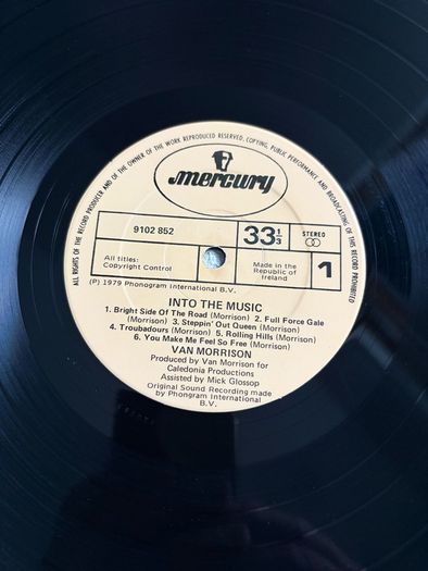 Van Morrison   vinyl lp  Irish pressing
