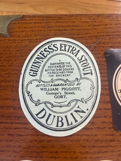 Old Guinness Labels