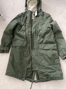 Brand new Parka with fleece lining size M