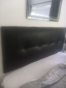 King size headboard and base