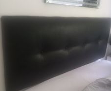 King size headboard and base