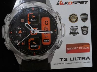 Smart watch Kospet Tank T3 Ultra