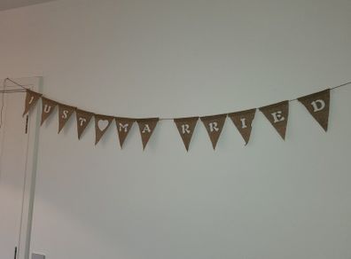 Wedding Bunters - Just Married