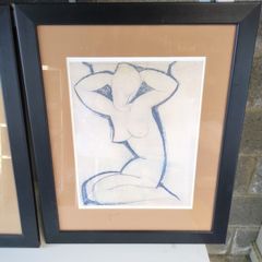 Art Prints -Modigliani Charcoal Prints