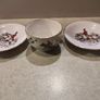 Tow royal Tara small dishes and Cavan small bowl of haunting . Image 2
