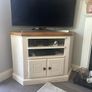 Corner Tv Cabinet- Solid Wood Image 2