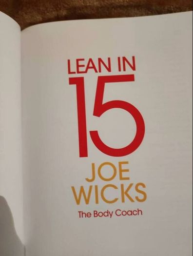 Joe Wicks Classic Cookbook