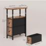 Narrow Side Table Set of 2, Slim Bedside Image 6
