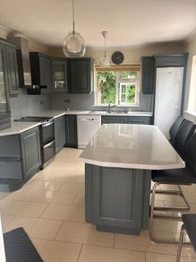Full Kitchen cabinets set, Oven  & Island Unit
