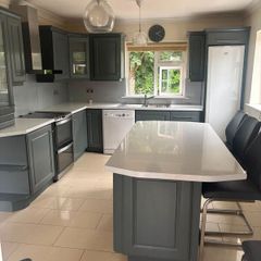 Full Kitchen cabinets set, Oven  & Island Unit