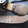 1970s Soviet Military Army Officer's Leather Sam Browne Belt with Field Bag Map-case Image 10
