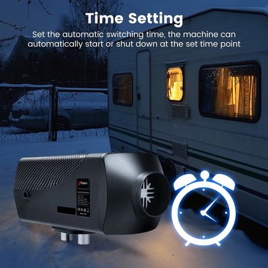 Car Heater 5-8KW 12V Air Diesels Heater Parking Heater With Remote Control LCD Monitor for RV Motorhome Trucks Boat