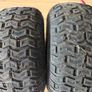 Ride on mower front wheels and tyres Image 3
