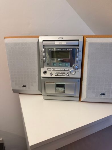 Jvc cd/cassette/radio player