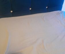 Single bed with mattress