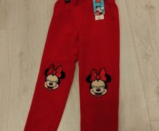 New Red Velvet Disney trousers size 7-8 years