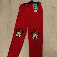 New Red Velvet Disney trousers size 7-8 years