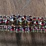 An  Amazing 14Ct Solid Gold Garnet Brooch, A heavy 7.2 grams Image 3